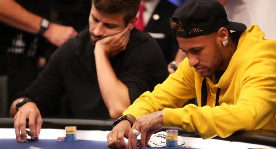 Foto de Neymar Jr. ilustra nota sobre su pasión por el póquer
