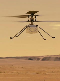 Helicóptero Ingenuity voló por segunda vez, más alto y por más tiempo.
