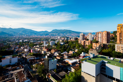 Imagen de Medellín, que ilustra la cuarentena que se viene este fin de semana. 