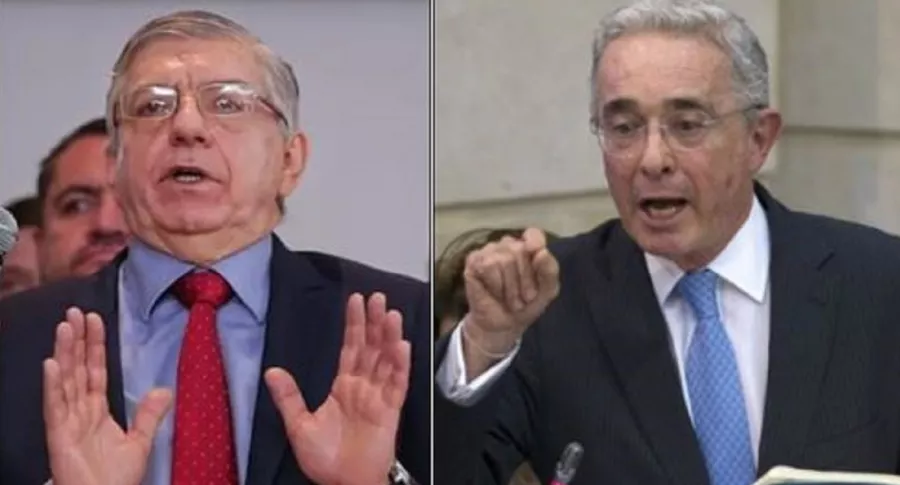 César Gaviria y Álvaro Uribe, expresidentes de Colombia, se reunieron para hablar de la reforma tributaria