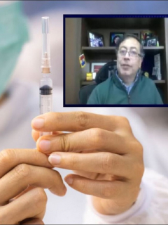 Gustavo Petro se refirió a la vacunación en Colombia, en entrevista con María Jimena Duzán, y dijo que tardaría 7 años