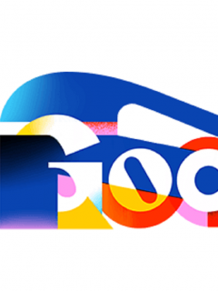 Google celebra el día del idioma con un doodle.