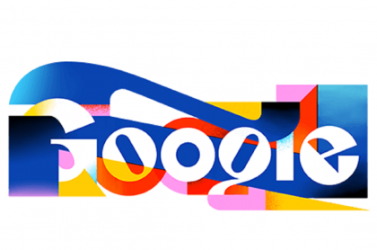 Google celebra el día del idioma con un doodle.