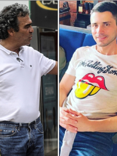 Sergio Fajardo y Tomás Uribe