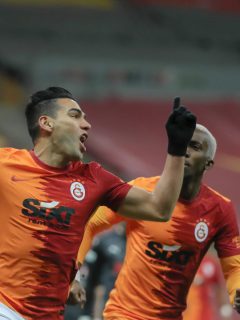 Falcao García volvió a marcar con el Galatasaray y se reportó en el tanteador frente al Besiktas por la fecha 40 de la Superliga Turca.