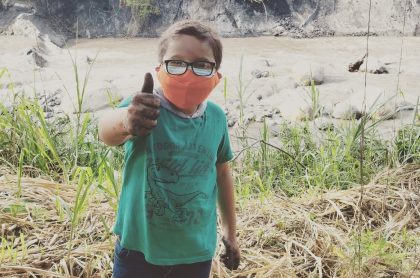 Niño ambientalista Francisco Vera, víctima de un montaje. 
