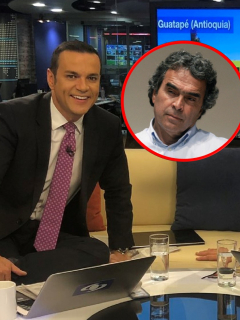 Juan Diego Alvira, que se desilusionó de Sergio Fajardo, y el exgobernado de Antioquia Fajardo