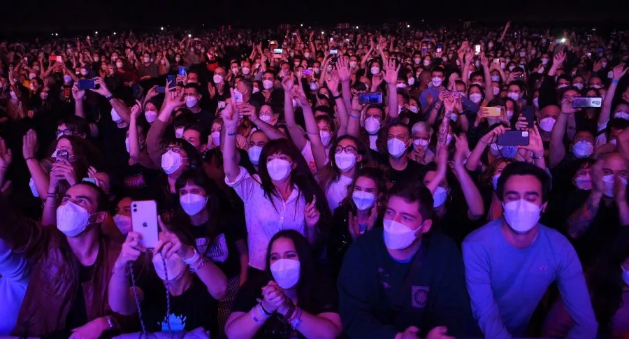 No hubo contagios en experimento durante concierto masivo en Barcelona