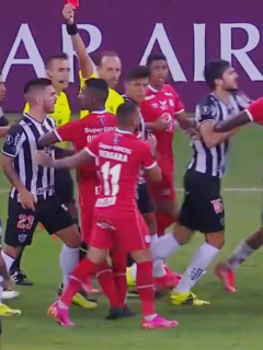 América de Cali cae ante Atlético Mineiro en Copa Libertadores; hubo pelea.