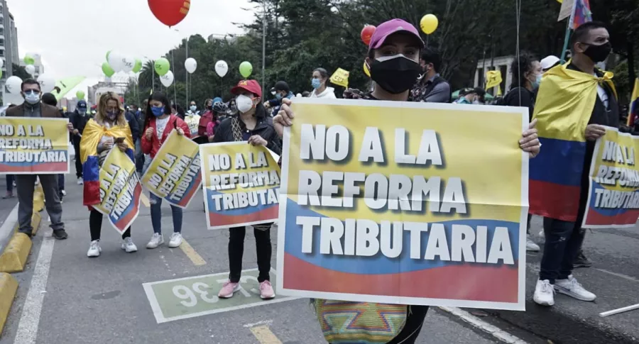 Paro Nacional 28 de abril: así van las protestas en Bogotá.