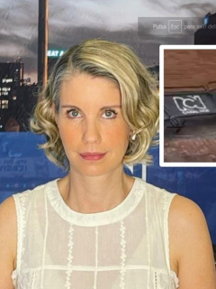 Canal RCN: Claudia Gurisatti rechazó ataque de vándalos durante Paro Nacional