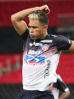 Foto de Teófilo Gutiérrez ilustra nota sobre River Plate vs. Junior