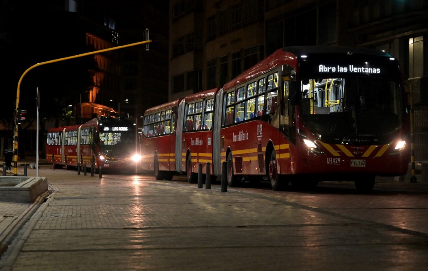 Paro nacional: Transmilenio saca sus buses para que bogotanos vuelvan