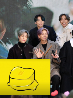BTS y captura de pantalla de video de una hora de mantequilla derritiéndose se hace viral en YouTube
