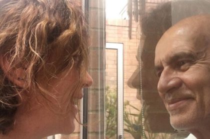 Jairo Camargo y su esposa Patricia Tamayo, luego de que el actor superó la COVID-19.