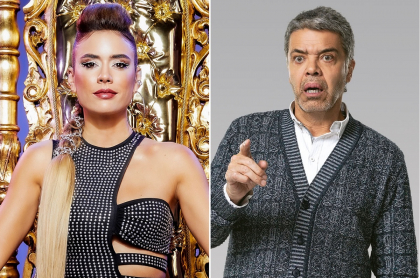 Carolina Ramírez y Luis Eduardo Arango, en 'La reina del flow' y 'Pa' quererte' a propósito de 'rating' de abril 29 en el que Caracol goleó a RCN.