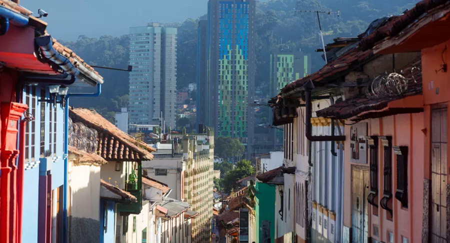 Foto de Bogotá ilustra nota sobre pico y cédula en la ciudad