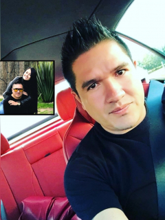 Fotomontaje de 'Boyacomán' y Eliana Alzate, a propósito de que terminaron
