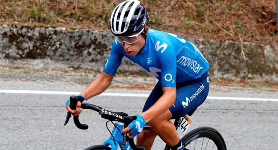 Einer Rubio será el tercer hombre más fuerte del equipo Movistar en el Giro.