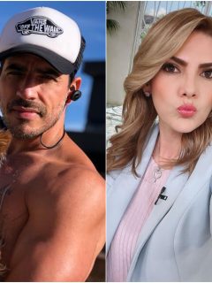 Foto de Pedro Palacio y Ana Karina Soto, a propósito de que él la buscó para volver y ella ya tenía a otro