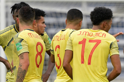 Jeison Murillo, baja por lesión para la Selección Colombia en Eliminatorias. Imagen del combinado 'cafetero'.