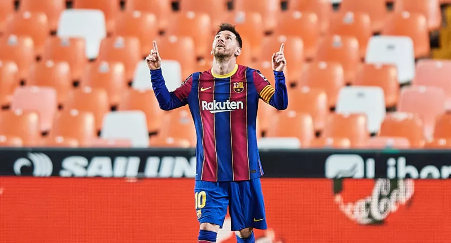 Foto de Lionel Messi ilustra nota sobre que el argentino se quedaría en el Barcelona