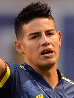 James Rodríguez denuncia amenazas en su contra y de su familia. Imagen del jugador cucuteño.