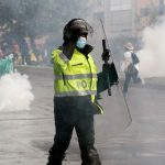 Séptimo día de manifestaciones y disturbios en Bogotá dejó 46 heridos, la mayoría civiles