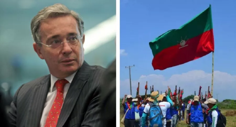 Indígenas responden a Álvaro Uribe, que confundió su bandera con la del Eln