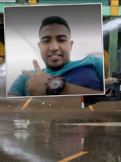 Cristian Barrios, estudiante impactado por chorro de agua del Esmad y que está en UCI en Barranquilla