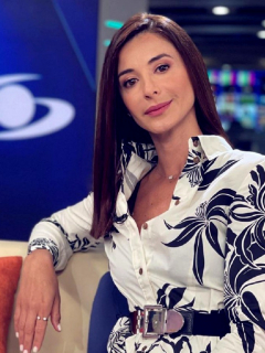 Alejandra Giraldo, en Noticias Caracol, a propósito de que hoy no estuvo en el noticiero y la gente se pregunta qué le pasó, porque dijo tener el corazón roto y haber llorado por Colombia.