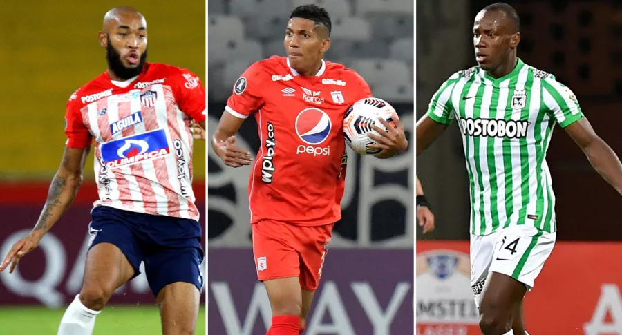 Junior, América y Nacional serían locales en Ecuador o Perú en Copa Libertadores. Fotomontaje: Pulzo.