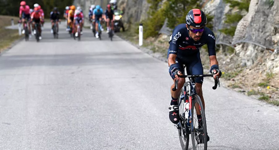 Daniel Felipe Martínez podría ser el ciclista sorpresa en el Giro de Italia