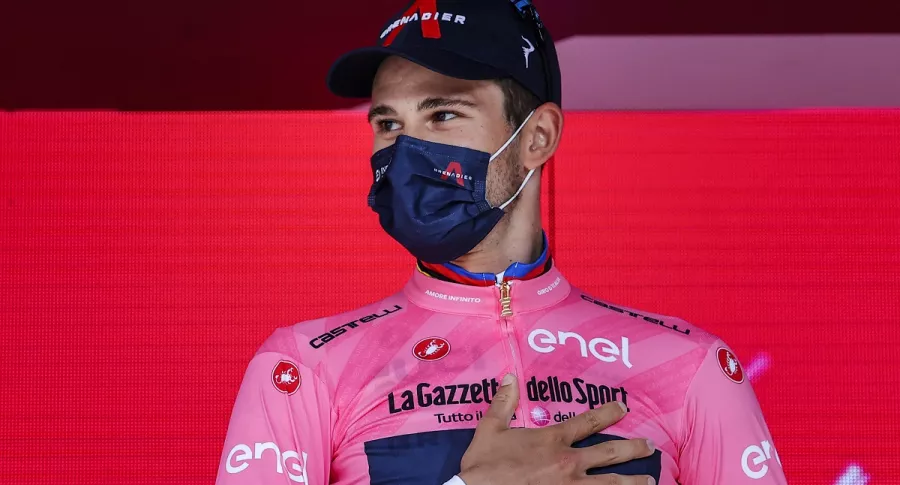 Filippo Ganna se queda con la etapa 1 y es el primer líder del Giro de Italia 2021,