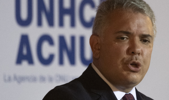 Presidente Iván Duque habla de la violencia en Cali y dice que no irá.