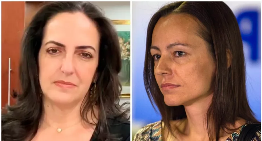 María Fernanda Cabal y Tanja Nijmeijer, que tuvieron una pelea en Twitter