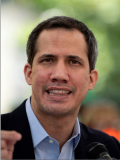 Juan Guaidó y Nicolás Maduro