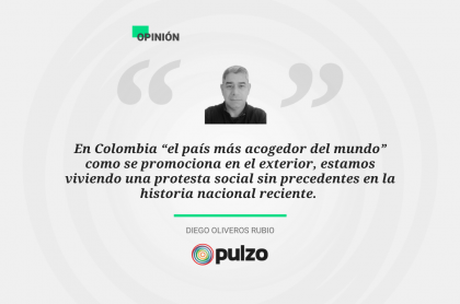 Frase destacada sobre En Colombia “el país más acogedor del mundo” como se promociona en el exterior