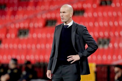 Zinedine Zidane, que dejará el Real Madrid cuando acabe la temporada