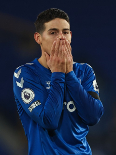 James Rodríguez, quien confesó falta poco para su retiro del fútbol