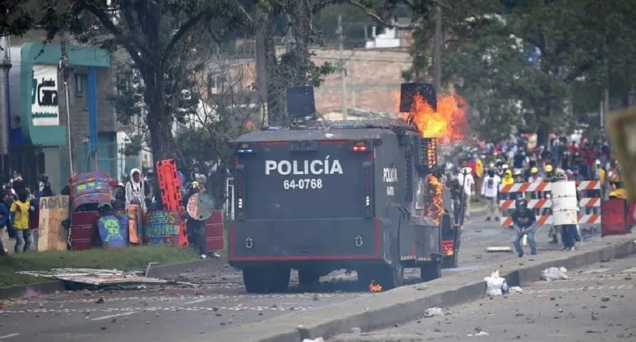 Atacan Policía en Popayán donde detuvieron a menor que habría sido abusada
