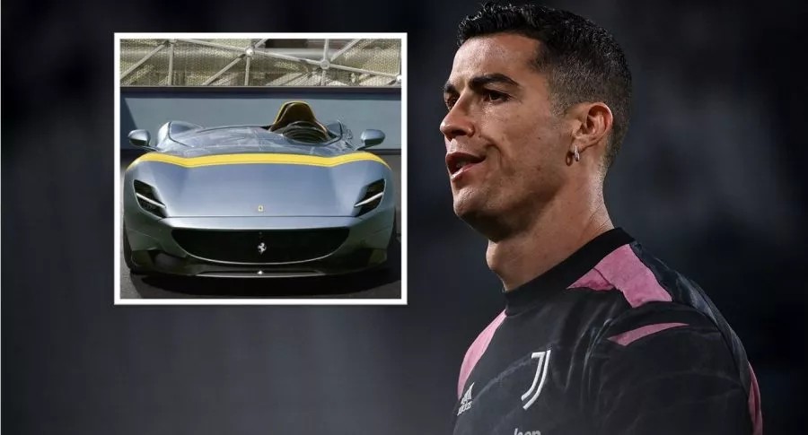 Cristiano Ronaldo compró nuevo Ferrari.