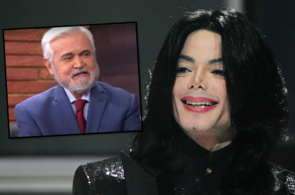 Michael Jackson iba a ser entrevistado por Jorge Barón.
