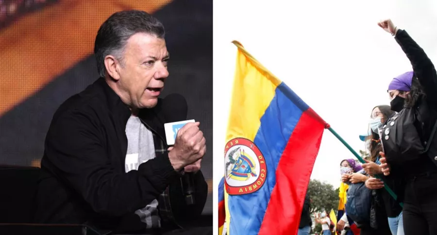 ¿De qué hablaron Juan Manuel Santos y los líderes del paro nacional?