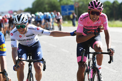 Giro de Italia: Evenepoel fue superado por Egan Bernal en la etapa 11