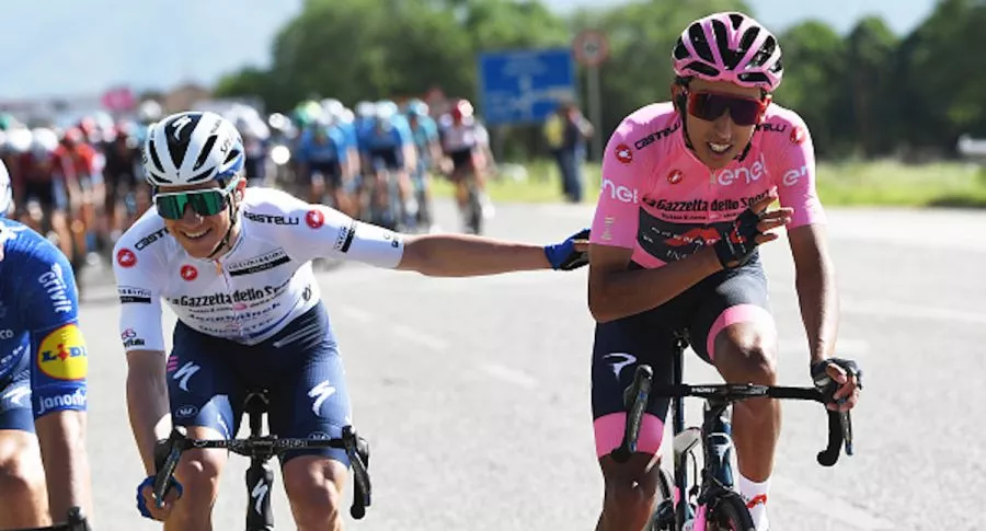 Giro de Italia: Evenepoel fue superado por Egan Bernal en la etapa 11