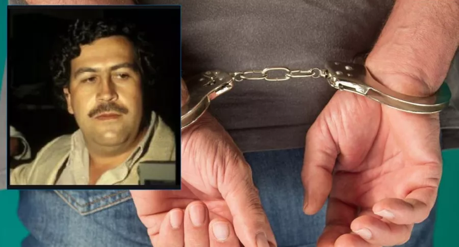 Imagen de hombre detenido, que ilustra captura de colombiano considerado el Pablo Escobar en España