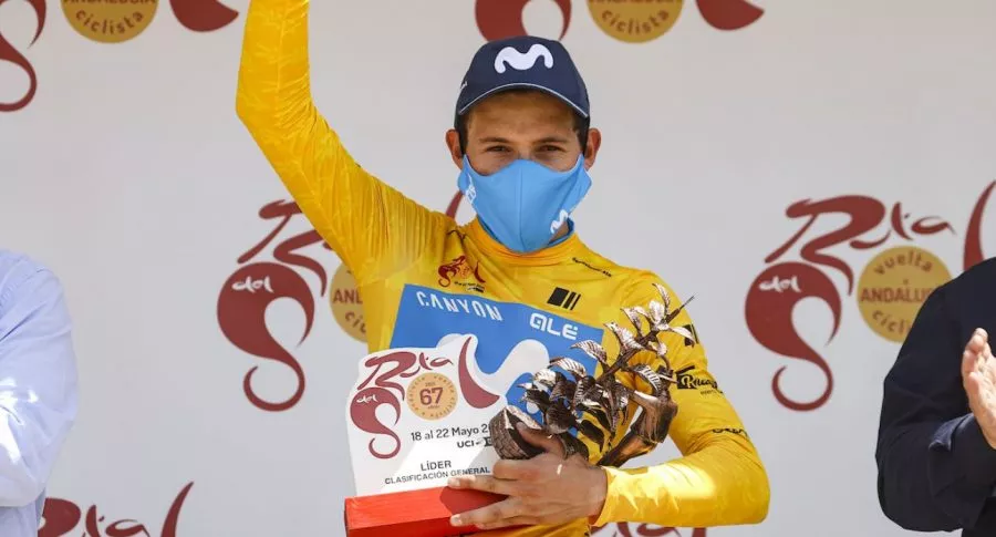 Miguel Ángel López, pedalista del Movistar Team, se coronó como nuevo campeón de la Vuelta Andalucía 2021. 