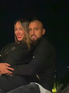 Imagen de la Modelo colombiana, novia de Arturo Vidal, que le da mensaje de cumpleaños
