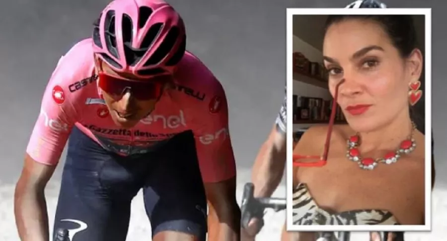 Vanessa de la Torre le agradeció a Egan Bernal por sacar de la realidad al pueblo colombiano con sus triunfos en el Giro de Italia